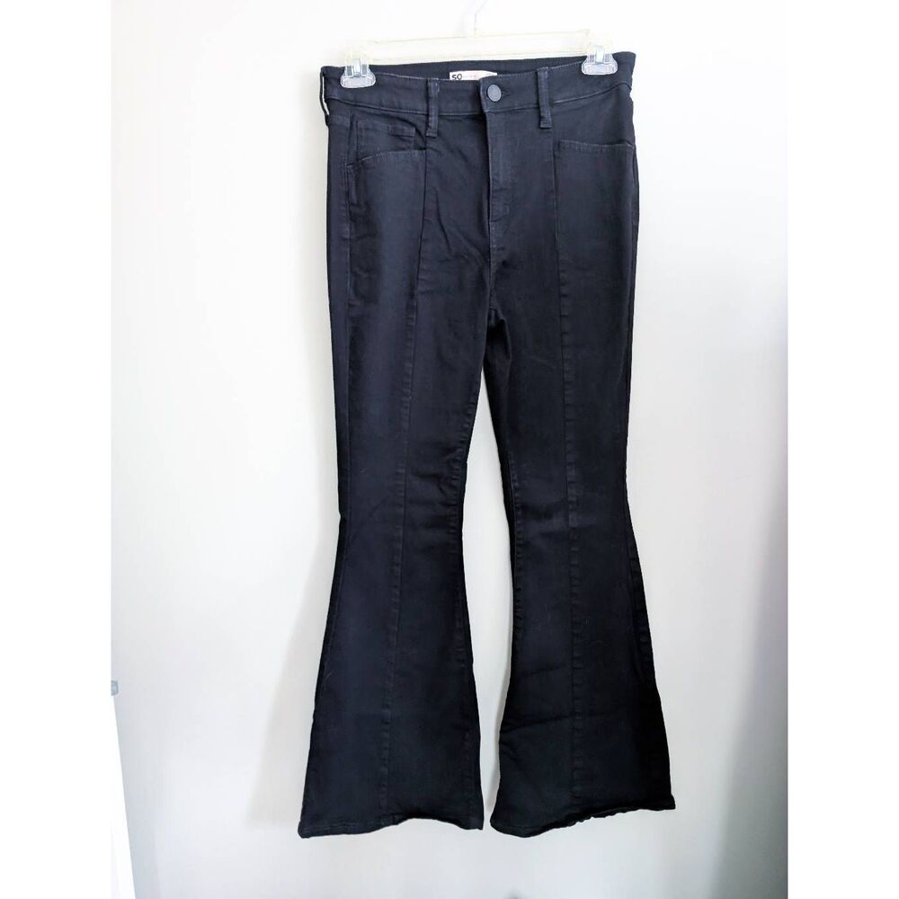 SO High Rise Flare Black Jeans 13/31W